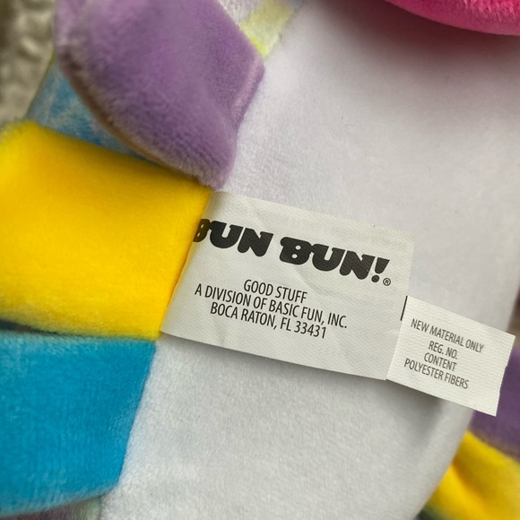 Good Stuff Bun Bun! Stacking Plush Bear Small Multicolor Washable 2023 - Picture 6 of 10